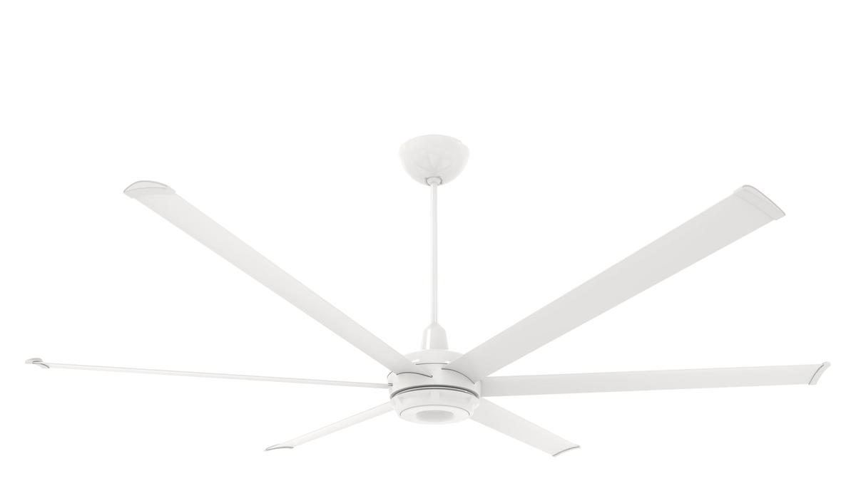 White 84 Ceiling Fan H3391