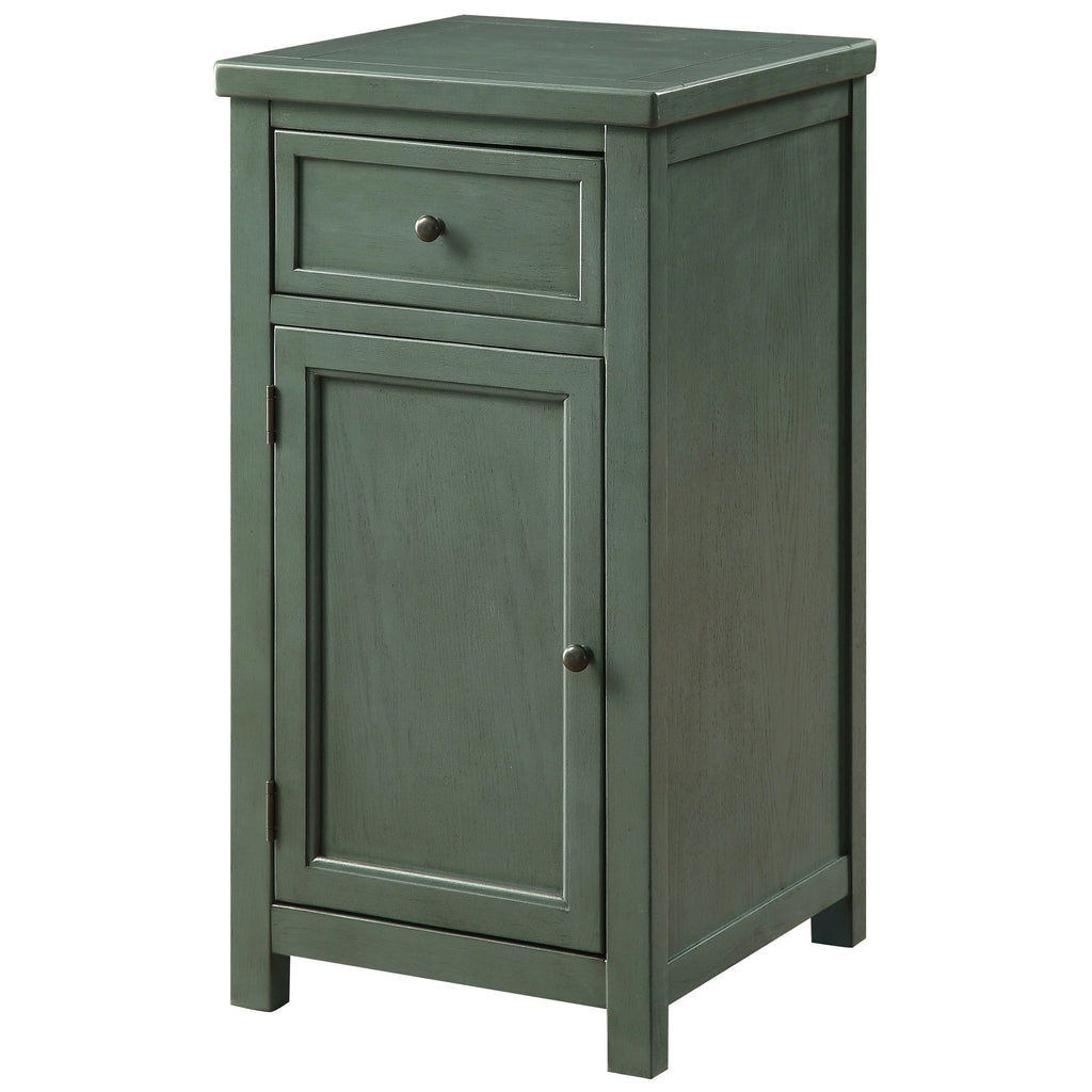 18-inch Solid Wood 1-Drawer Side Table D982686