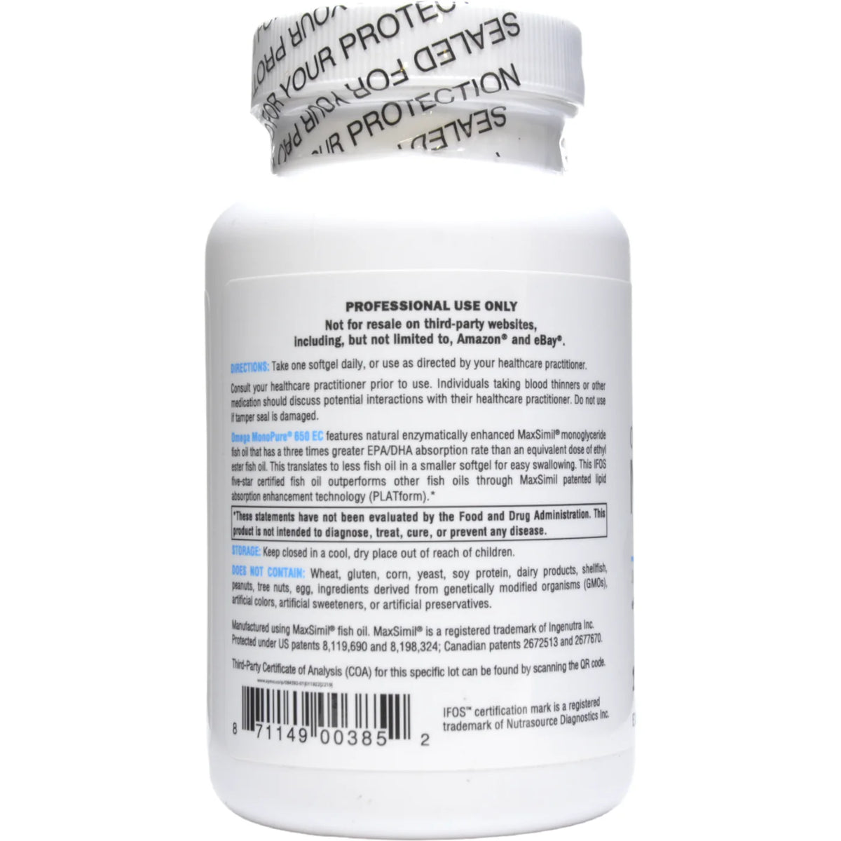 Omega MonoPure 650 EC I1018