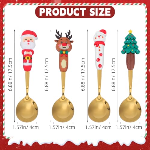 Stainless Steel 4 Pc Mixing Spoon Set U291