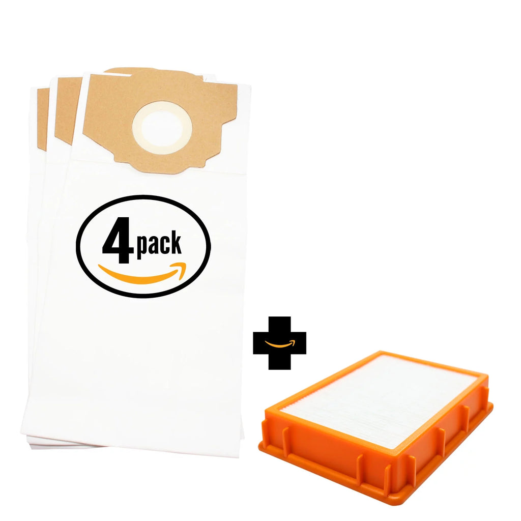 12 Replacement Vacuum Bags & 1 HEPA Filter T255168