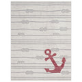 Ivory/Grey Indoor/Outdoor Area Rug X4507