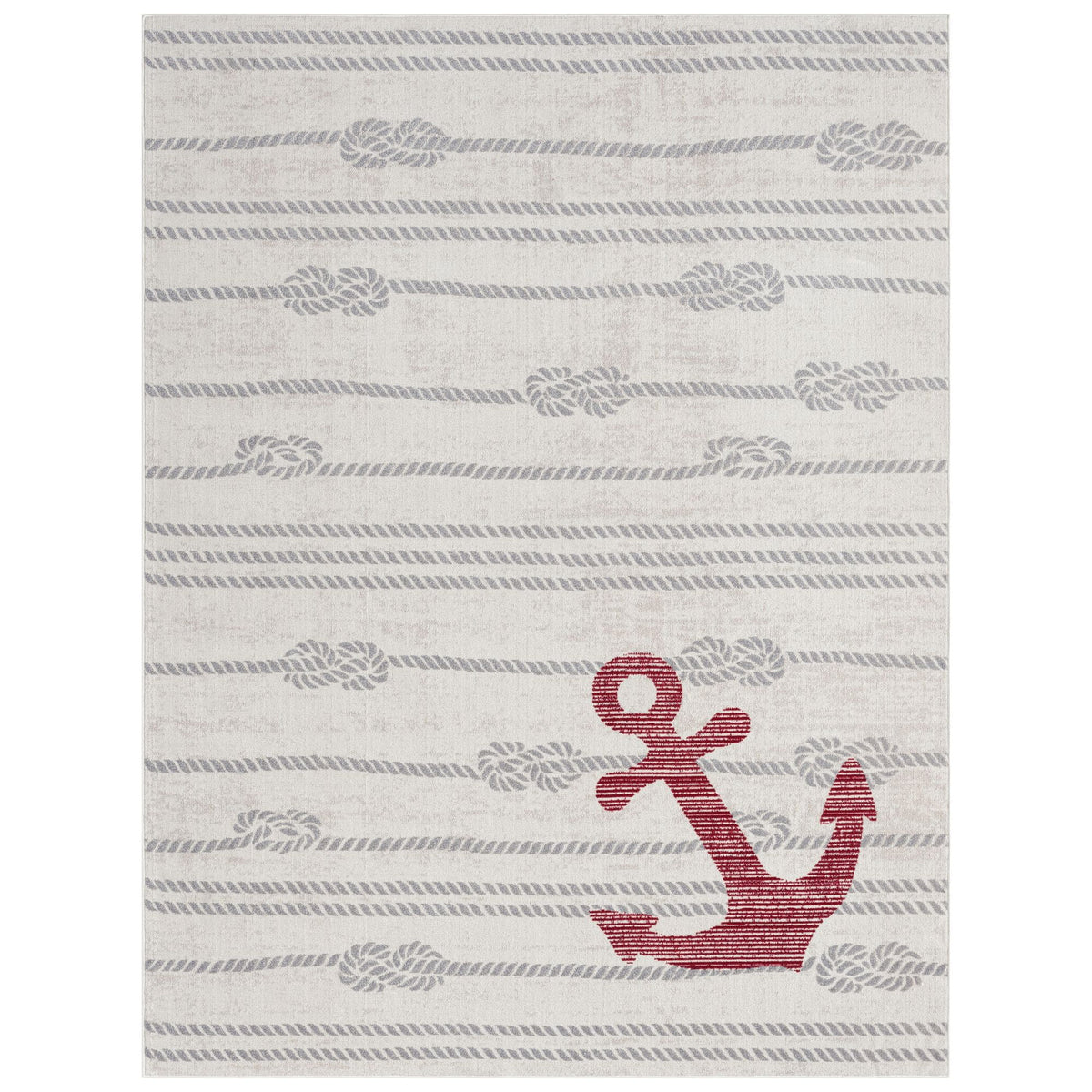 Ivory/Grey Indoor/Outdoor Area Rug X4507