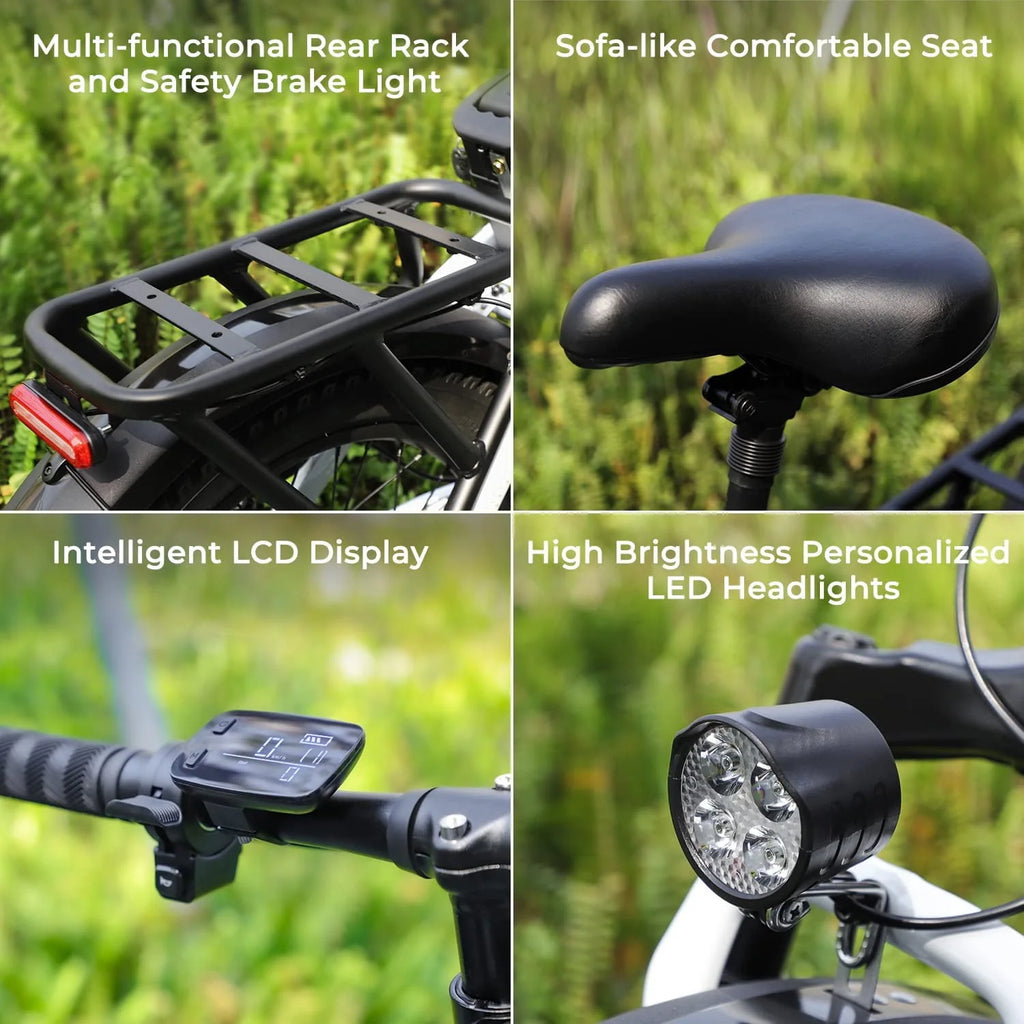 48V 15AH 750W Folding Electric Bike T2526