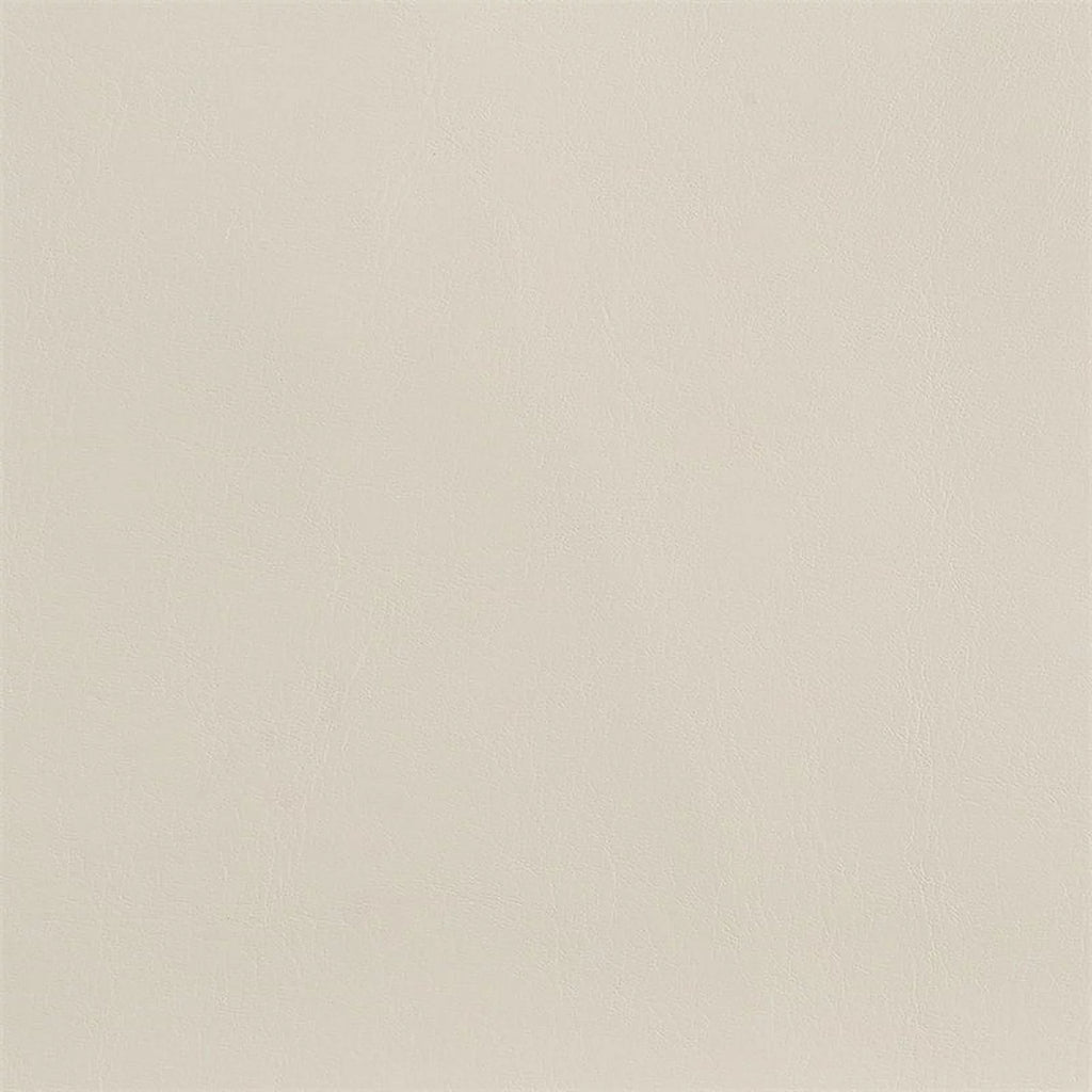 Cream Faux Leather Queen Headboard A23895