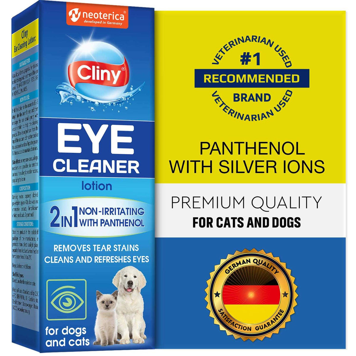 Cat & Dog Eye Wash Drops & Tear Stain Remover J70979