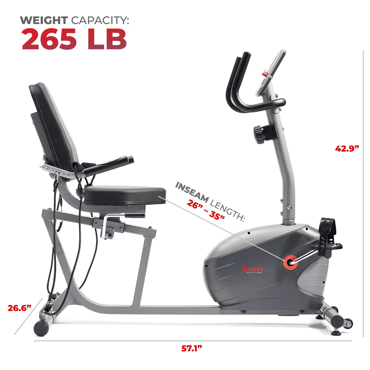 Recumbent Exercise Bike K170