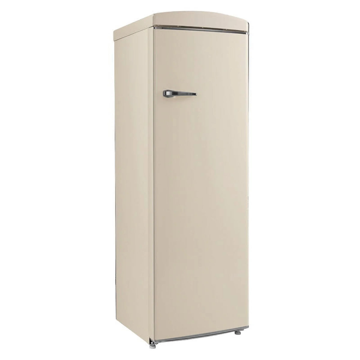 Cream Retro Single Door Refrigerator T9244
