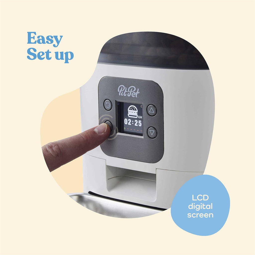 6-L Automatic Cat Feeder with LCD Screen P2305