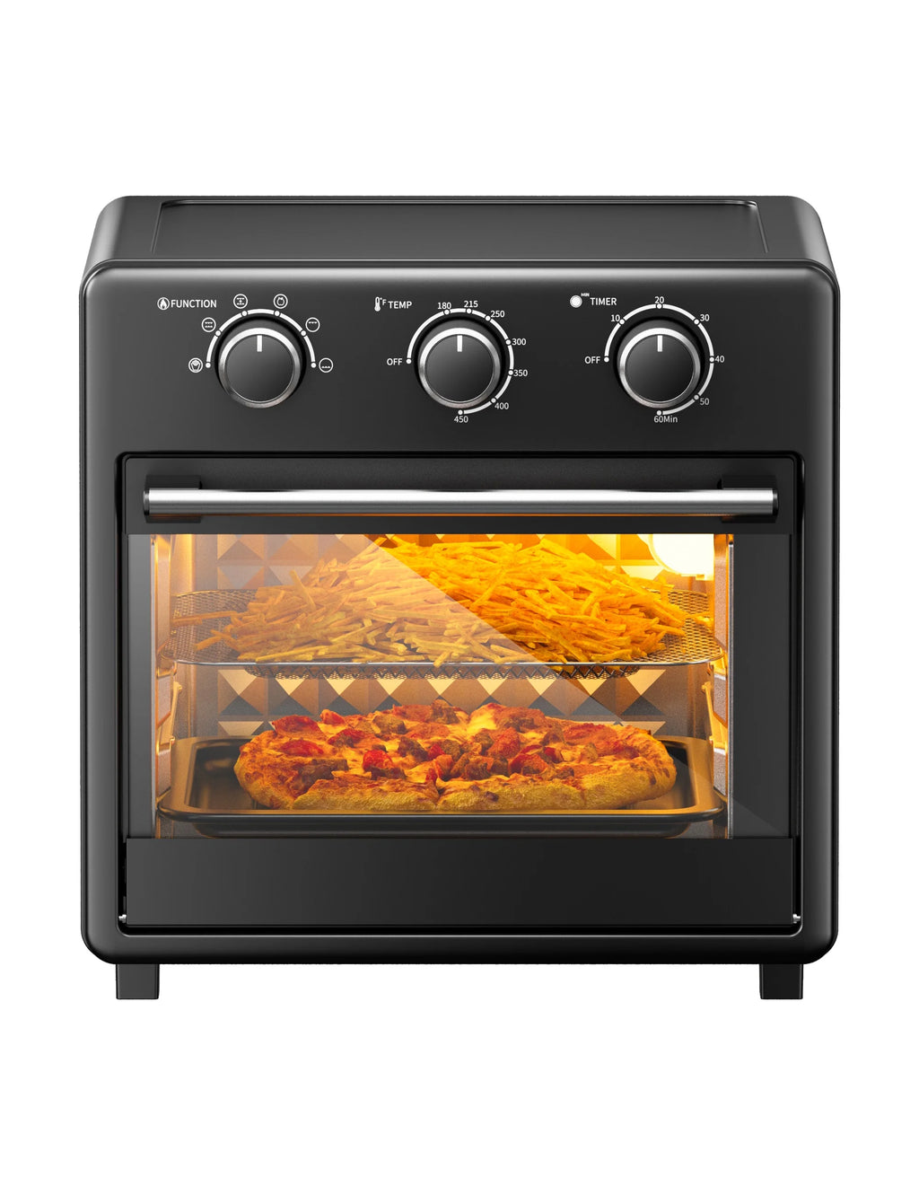 17QT Large Capacity 6-in-1 Air Fryer Toaster Oven F49235