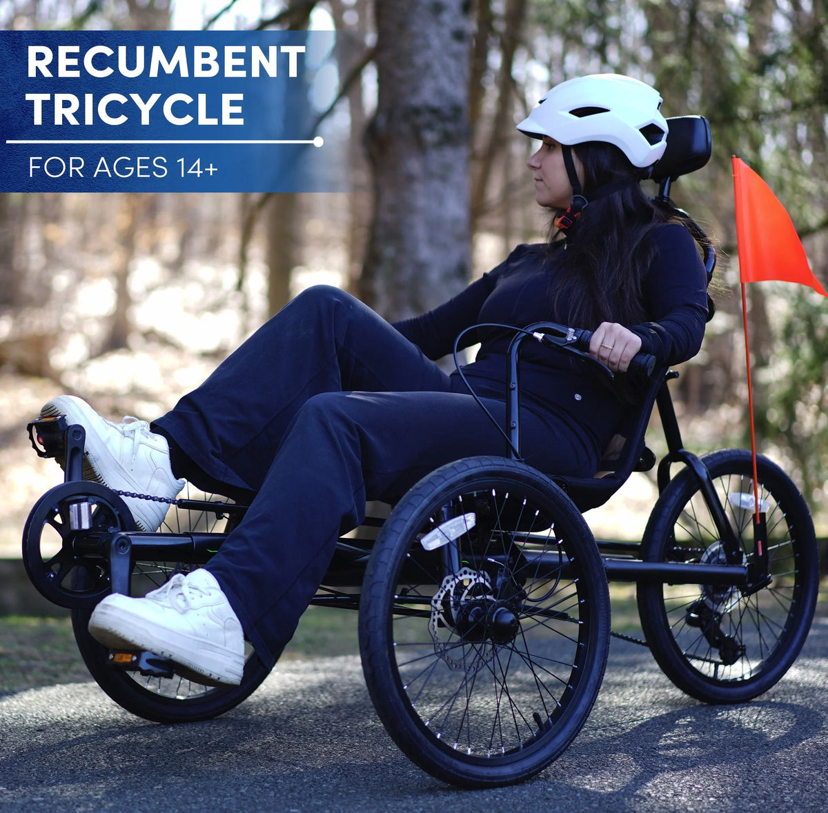 Black 3-Wheel Bike X533
