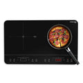 24 in. Portable 2 Elements Electric Induction Cooktop in Black I5727