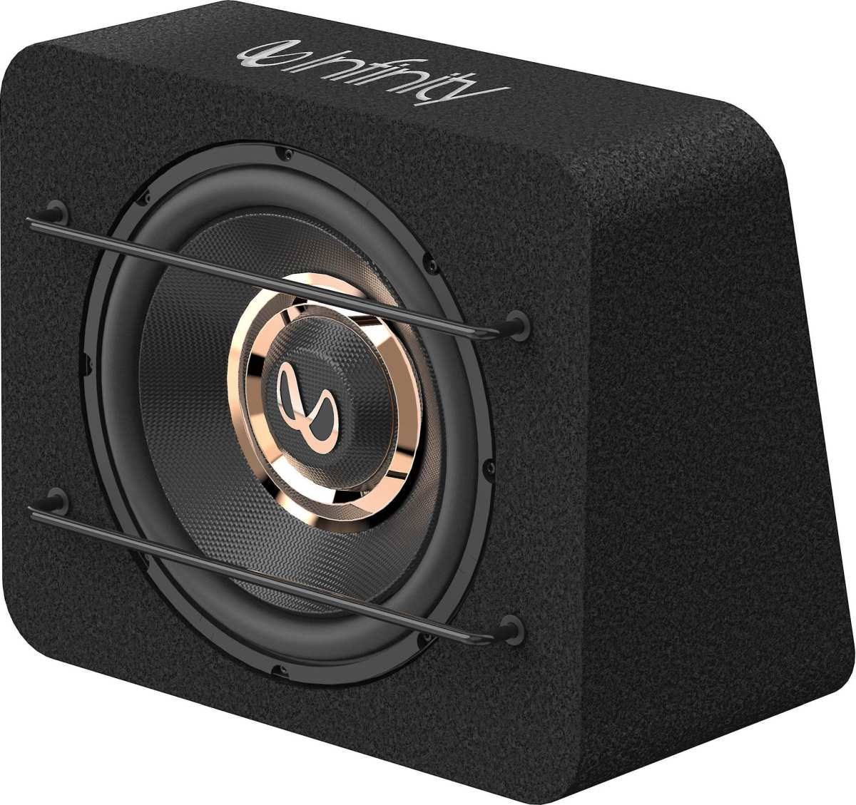 Black Sealed Slim Enclosure with 12x22 (300mm) Subwoofer O454486