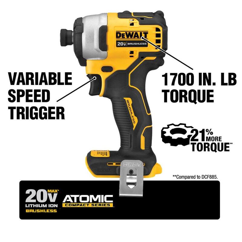 Brushless Cordless Compact Drill/Impact 2 Tool Combo Kit J5550