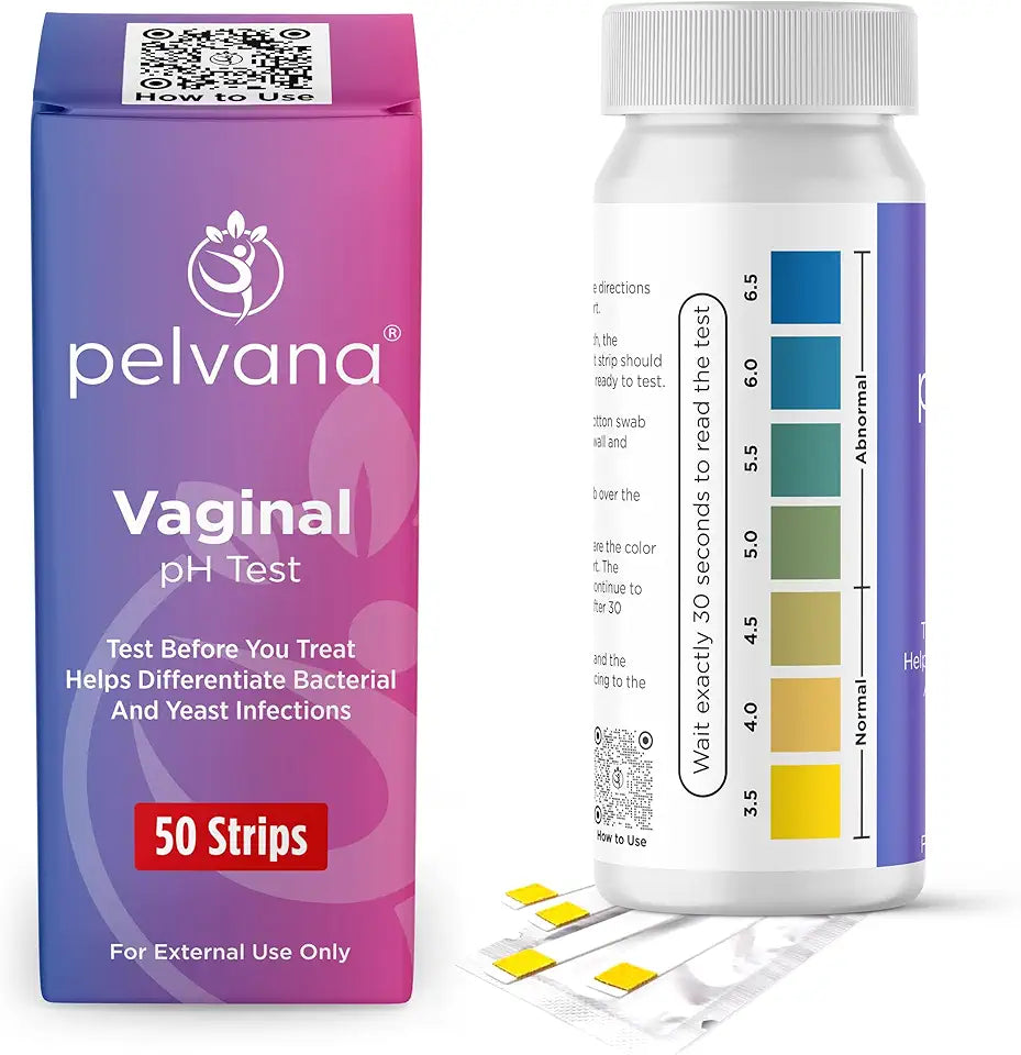 Vaginal pH Balance Test Strips 50 Strips N738
