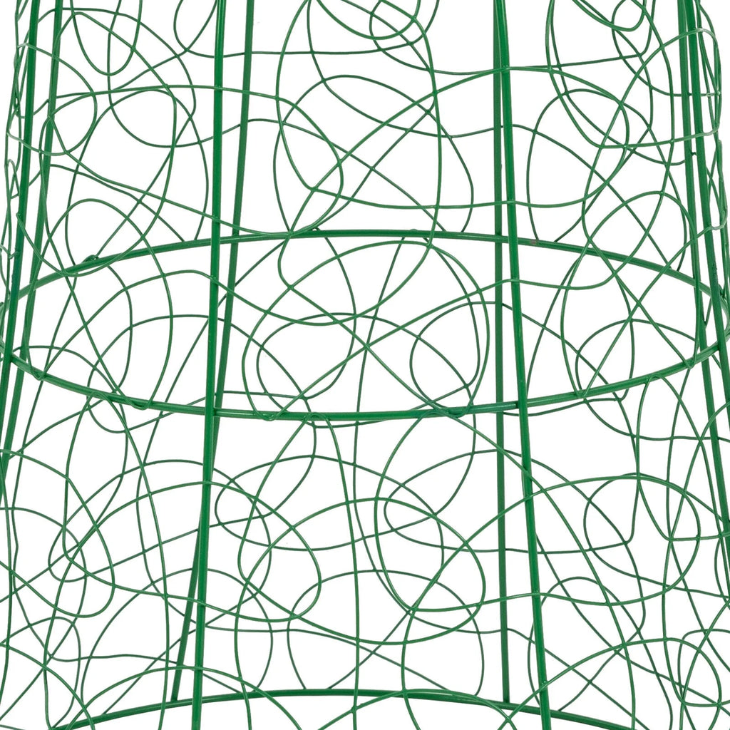20PCS Garden Chicken Wire Cloche Plant Protector and Cover Iron Black/Green H474