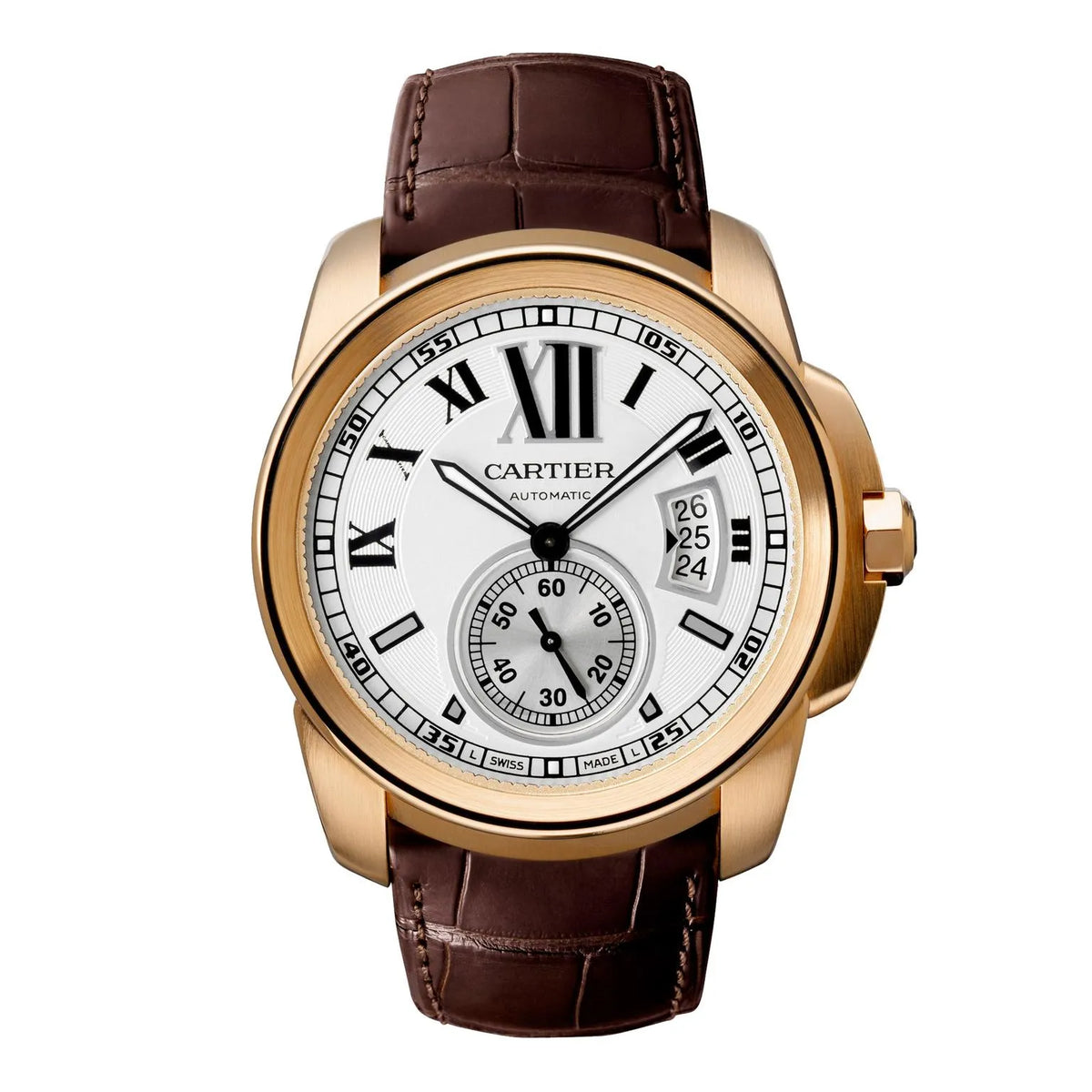 Snowman Leather Watch G5224