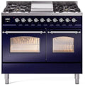 Blue Dual Fuel Natural Gas Range M975