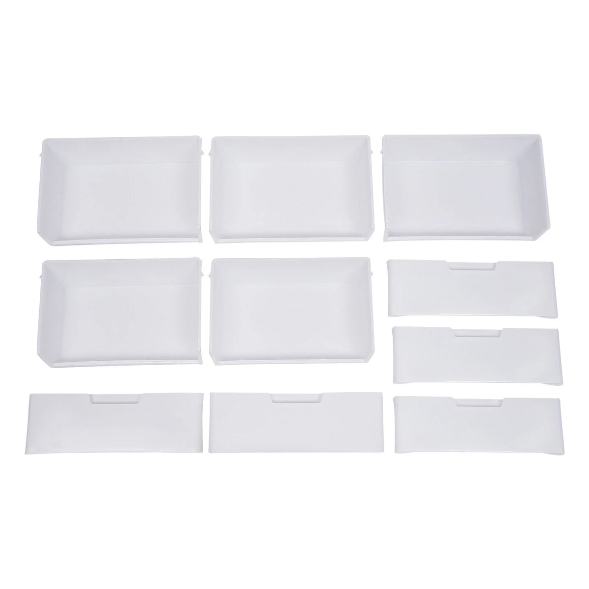 White 5 Drawers Plastic Dresser M962