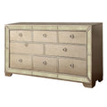 68 in. 8 Drawer Dresser with Mirror Trim P124553