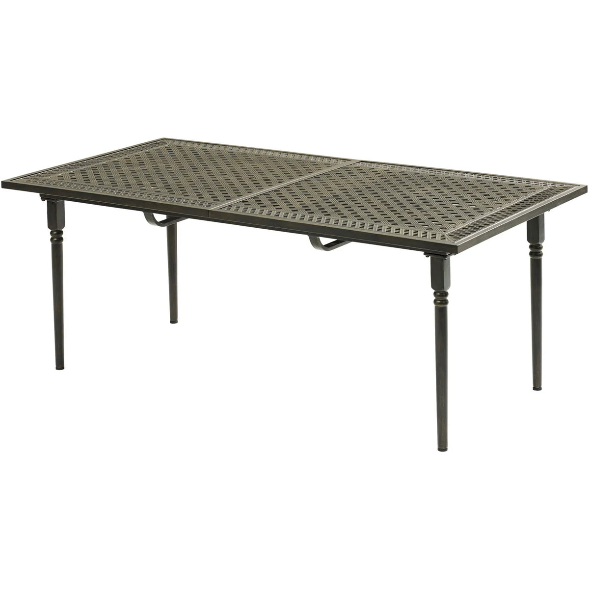 7-Piece Dining Set with Expandable Table and 6 Swivel Rockers B38548