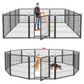 Heavy Duty Anti-Rust Dog Playpen with Doors X9262
