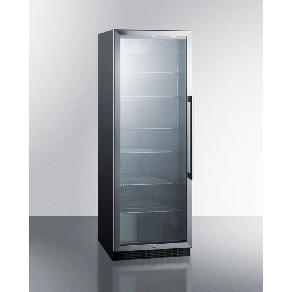 Black 24 in. Wide Beverage Center Refrigerator P24815