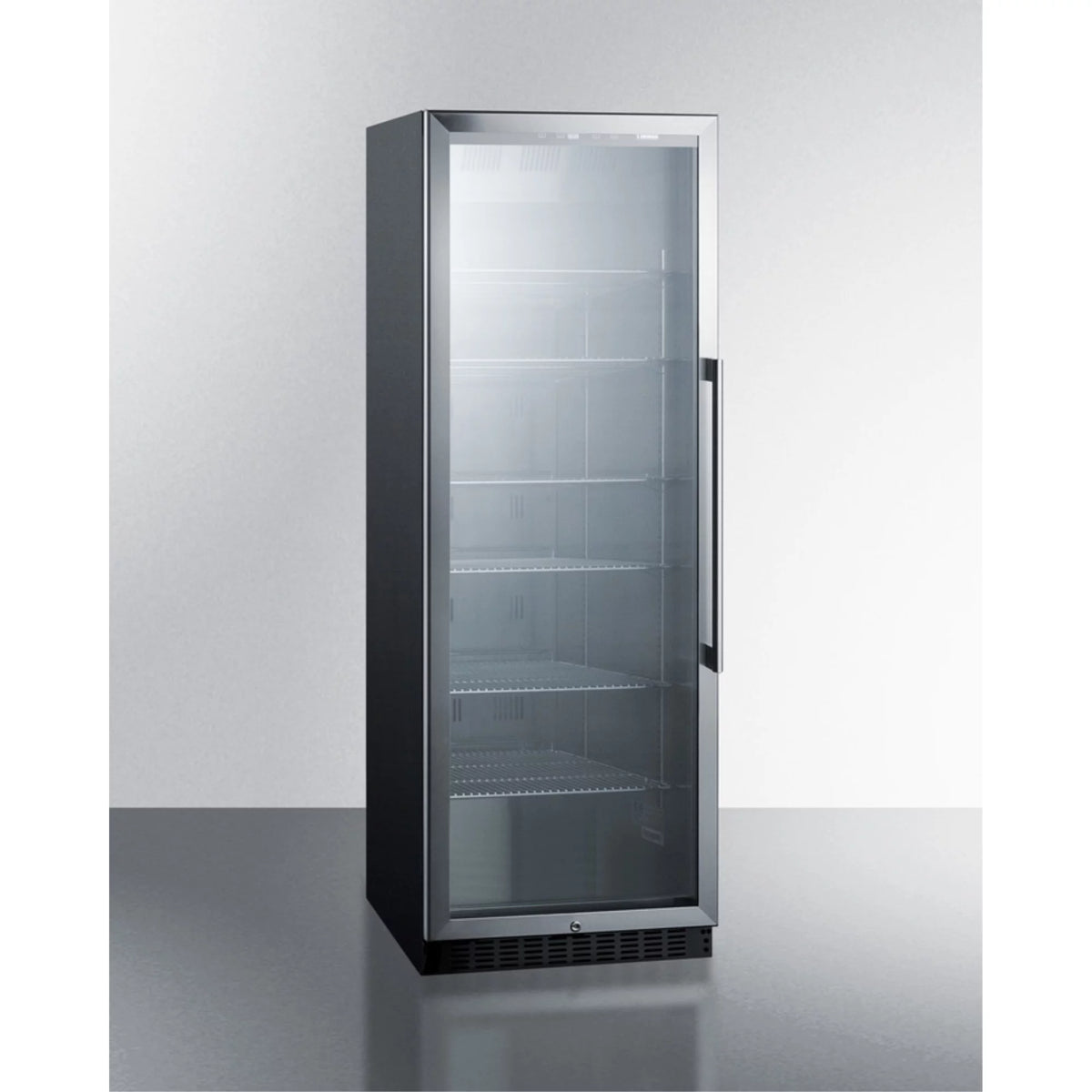 Black 24 in. Wide Beverage Center Refrigerator P24815