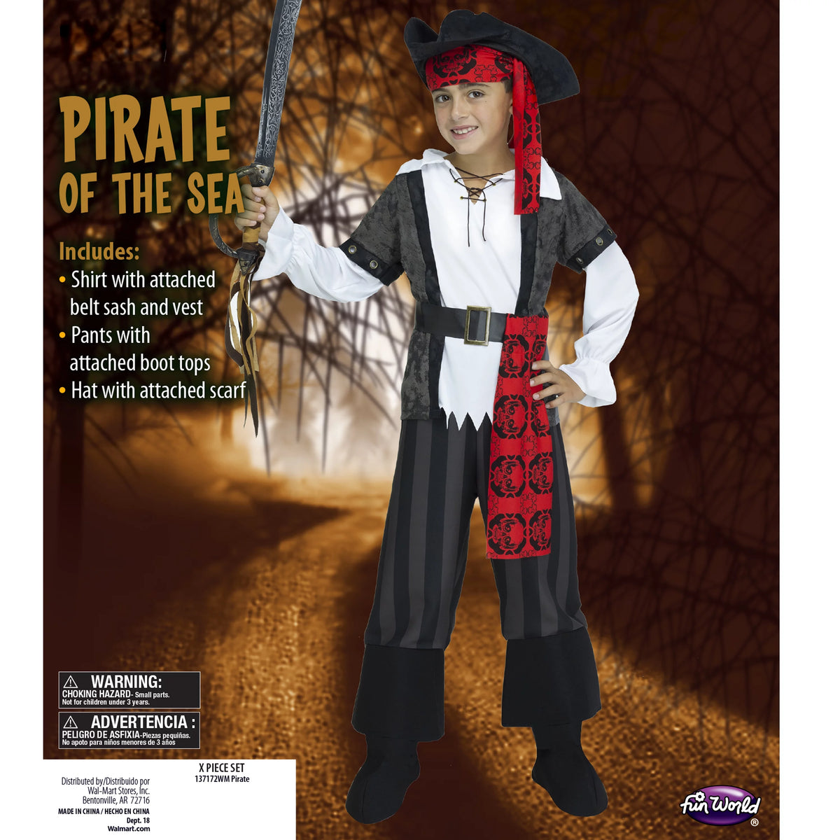 Pirate Halloween Costume D59221