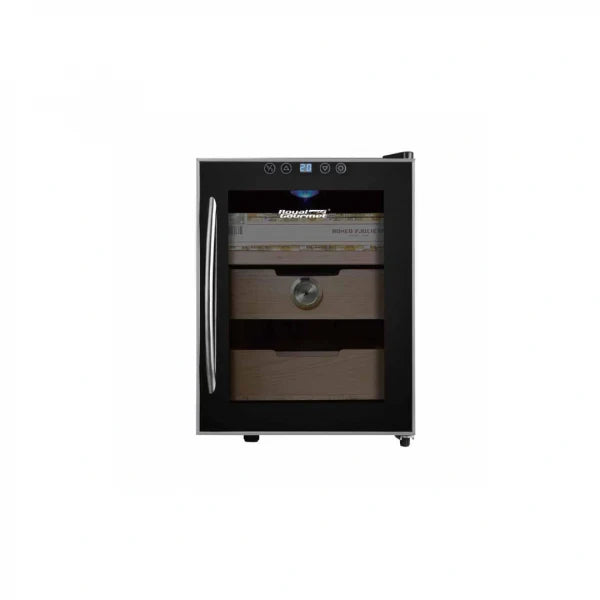 Cigar Humidor with Cedar Drawer and Shelf E27611