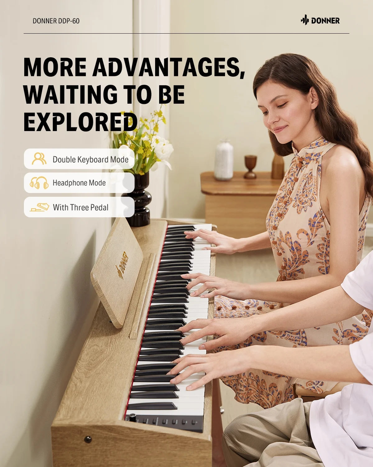 88 Key Digital Piano with Speakers F4508