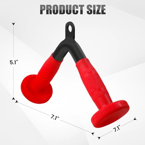 V-shaped Bar LAT Pull Down Bar D Handle with PU Grip S7484