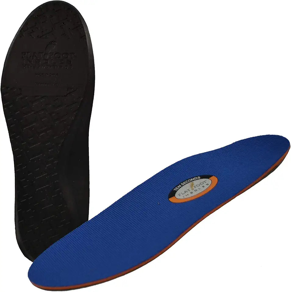 Flat Foot Sport Insoles 1 Pair Men's 12 T5453