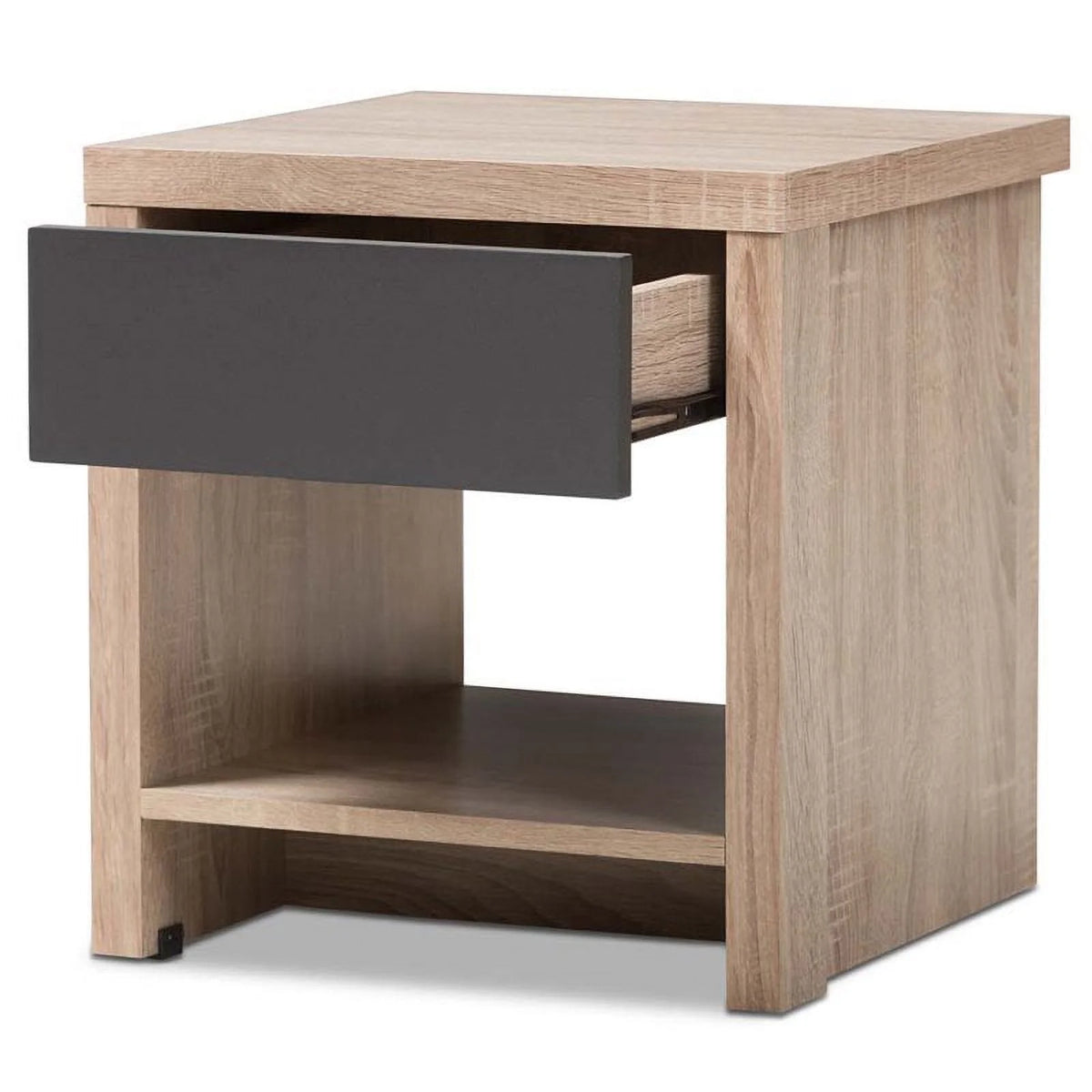 1 Drawer Wood Nightstand V339733