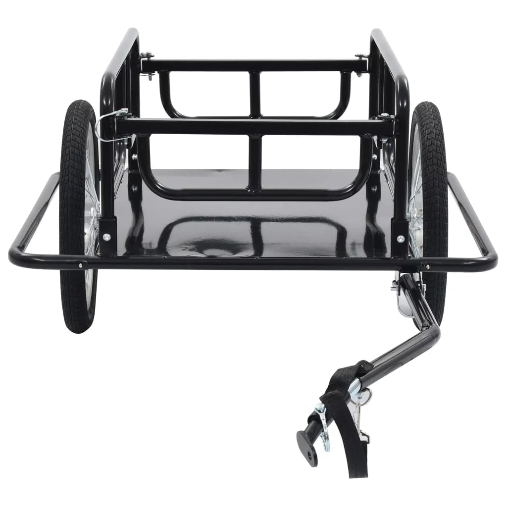 Bike Cargo Trailer Steel Black J3576
