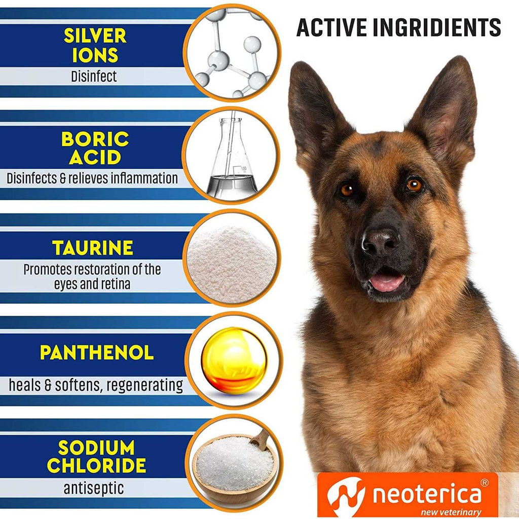 Cat & Dog Eye Wash Drops & Tear Stain Remover J70979