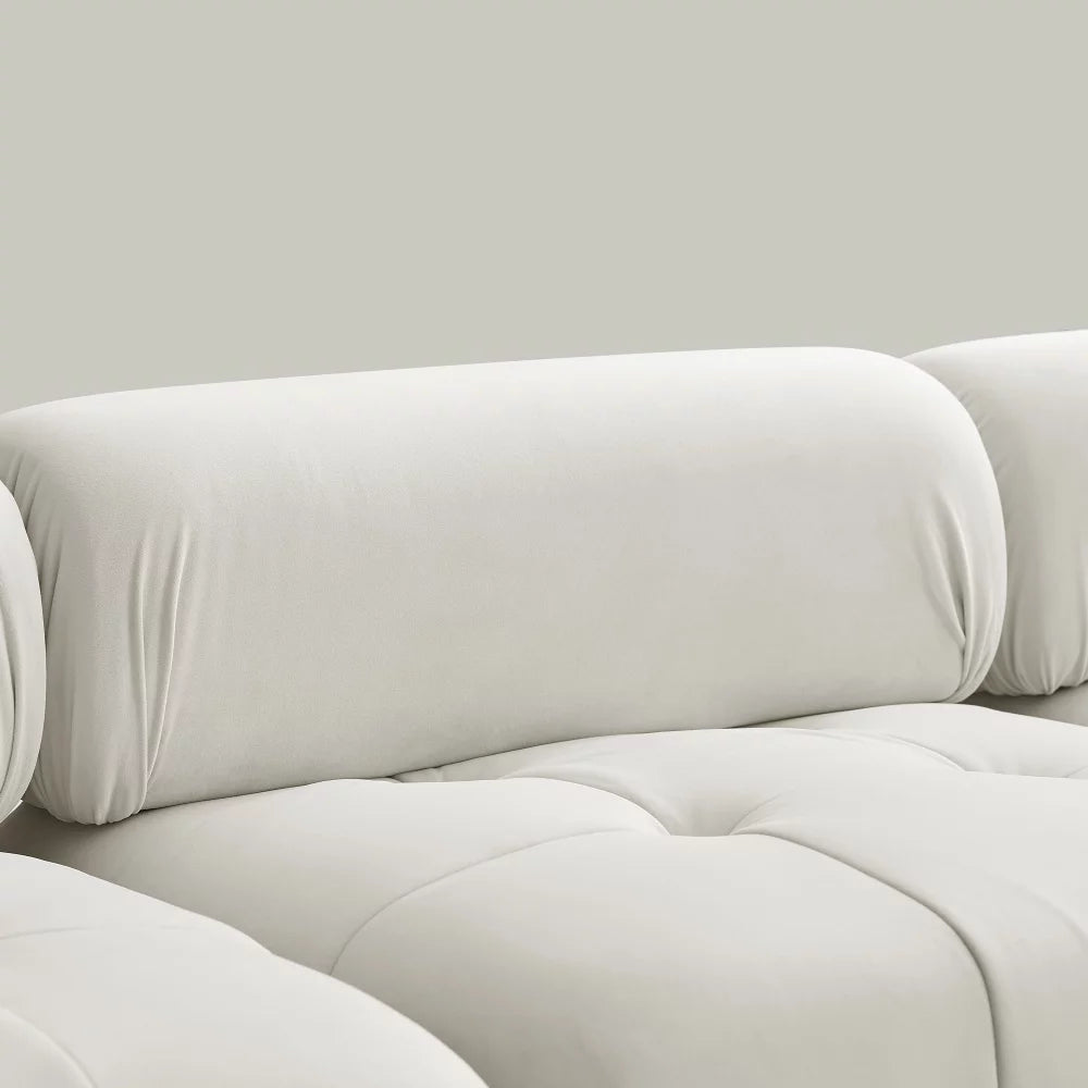 L Shaped Modular Sectional Sofa with Reversible Ottoman P367690