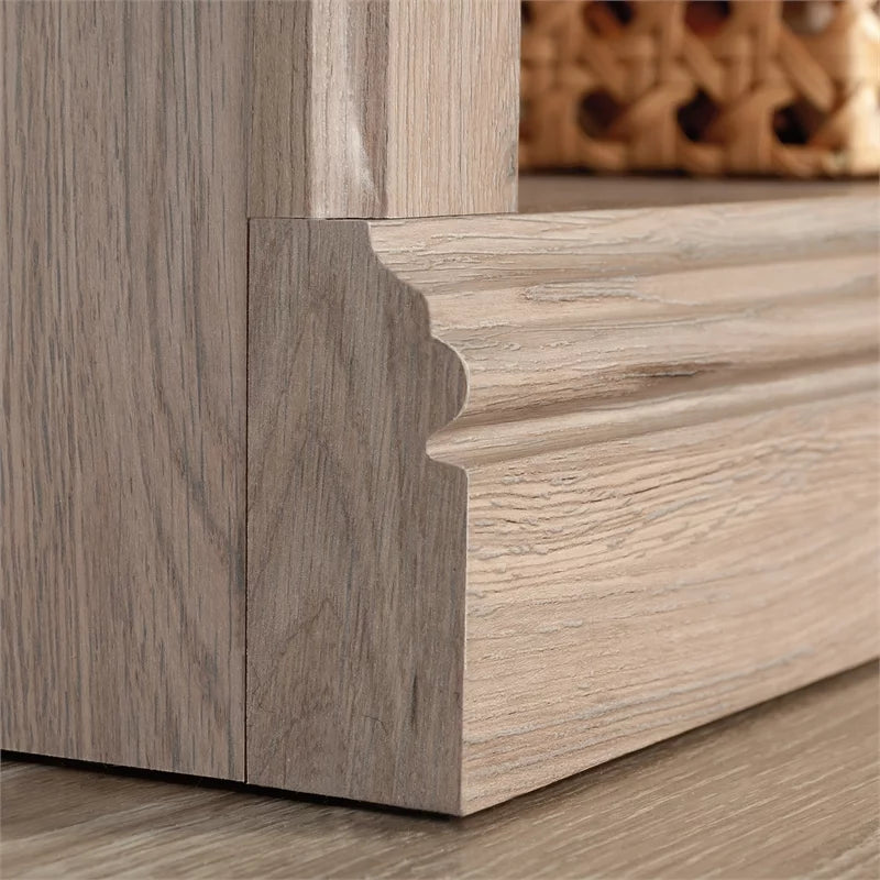 Contemporary Engineered Wood 3-Shelf Bookcase X88610