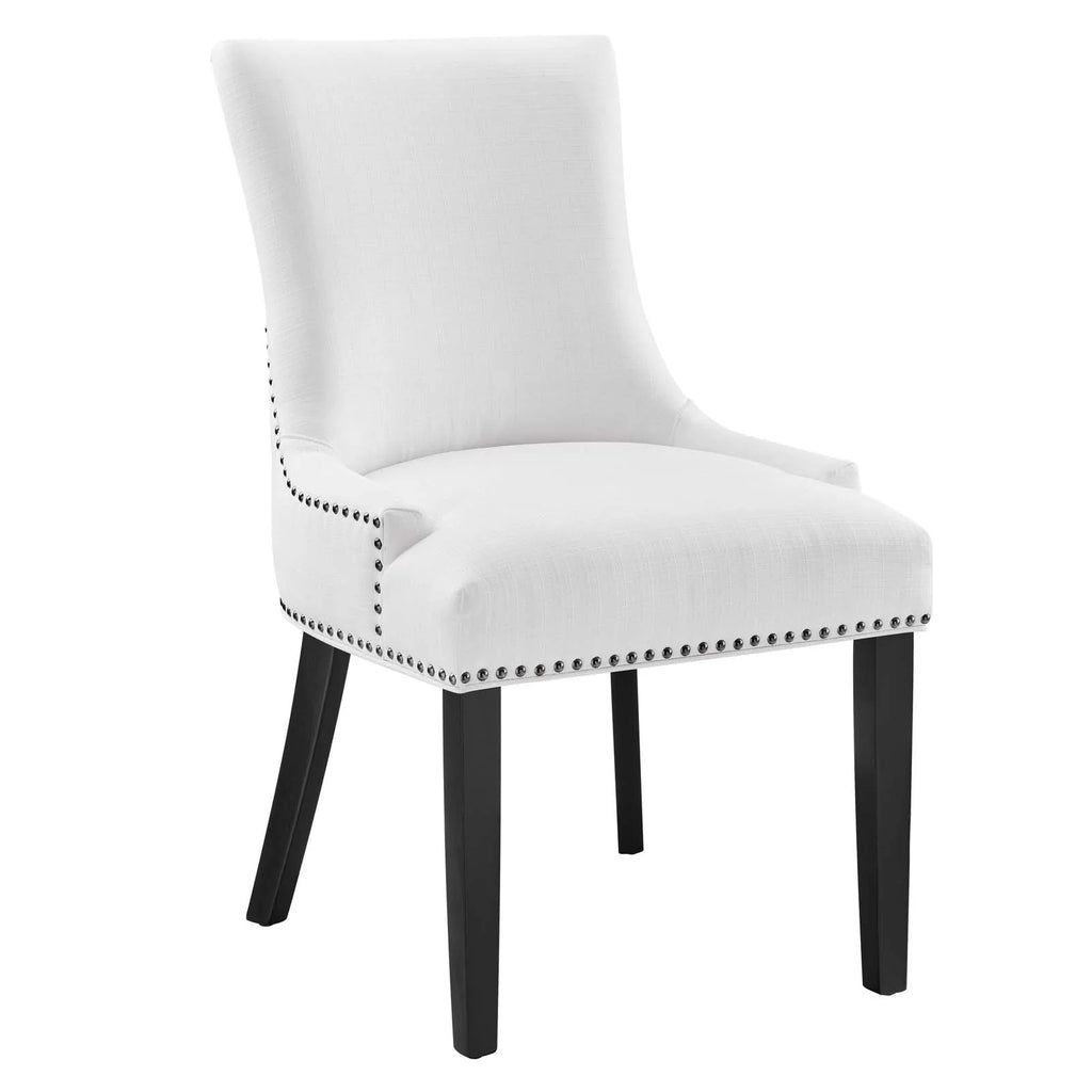 White Fabric Dining Chair Z252955