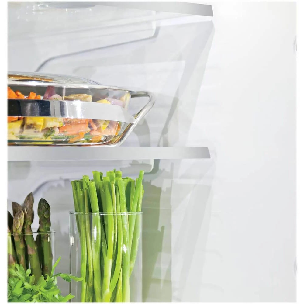 French Door Freestanding Refrigerator Black Stainless Steel H391