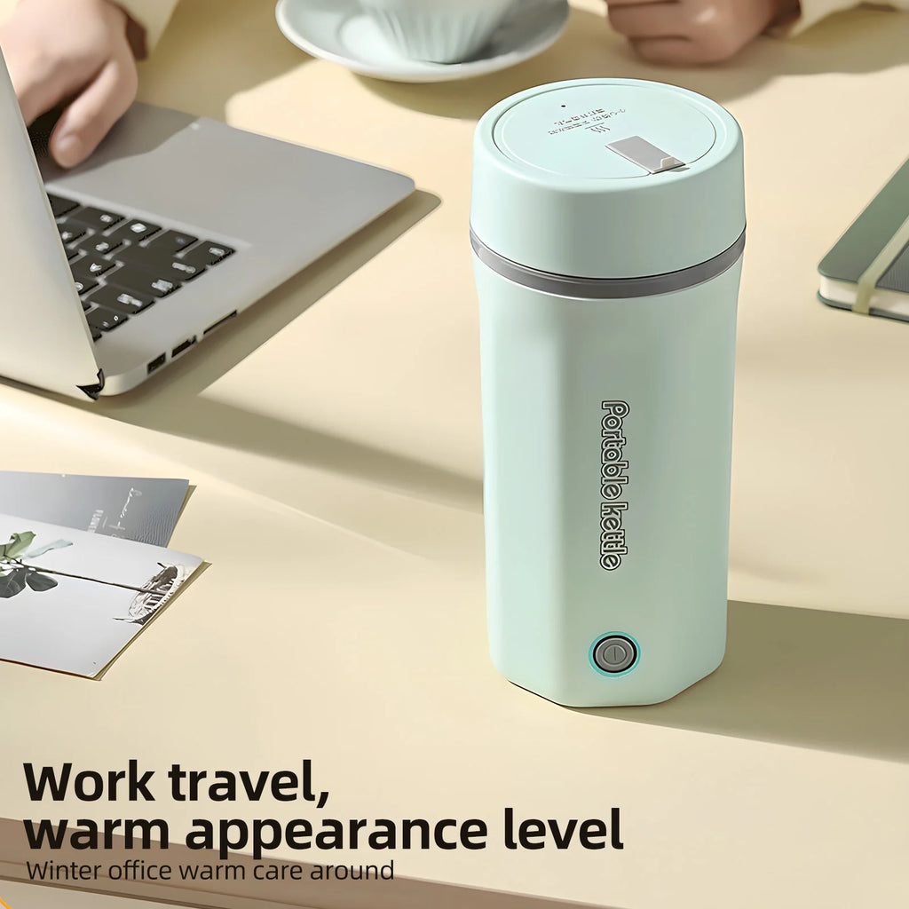 Portable Electric Kettle 500ml Stainless Steel F990