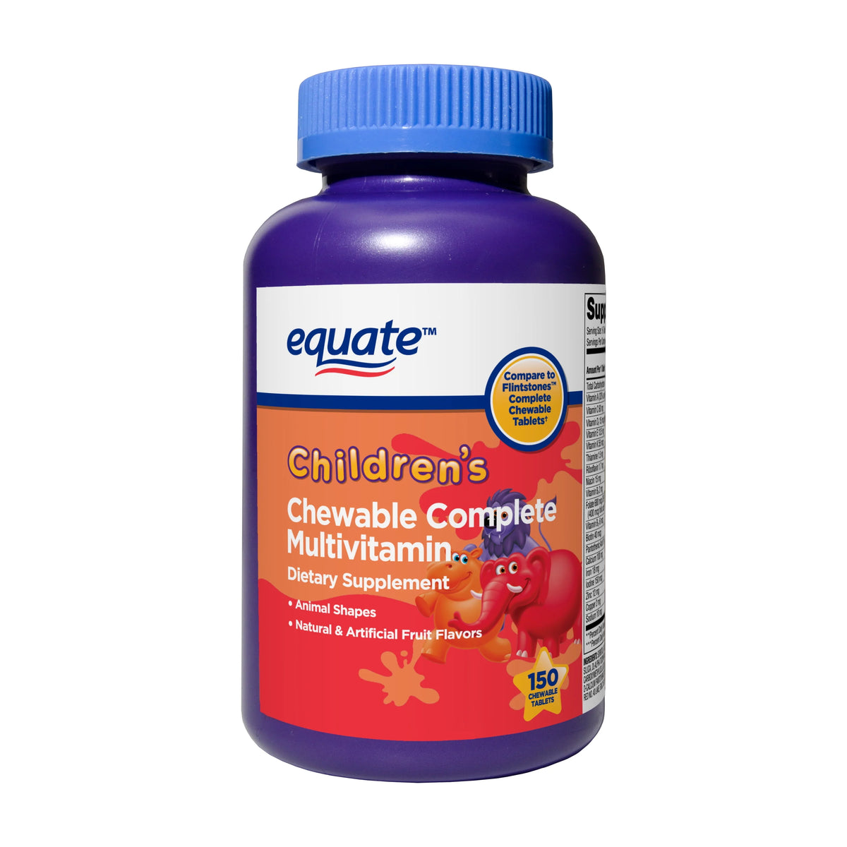 Children's Chewable Multivitamin Tablets 150 Count W619560