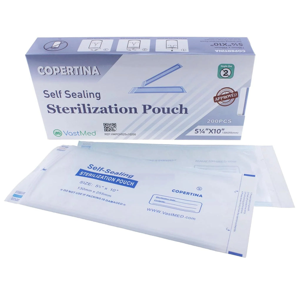 Self Seal Sterilization Pouches with Dual Indicators T77673