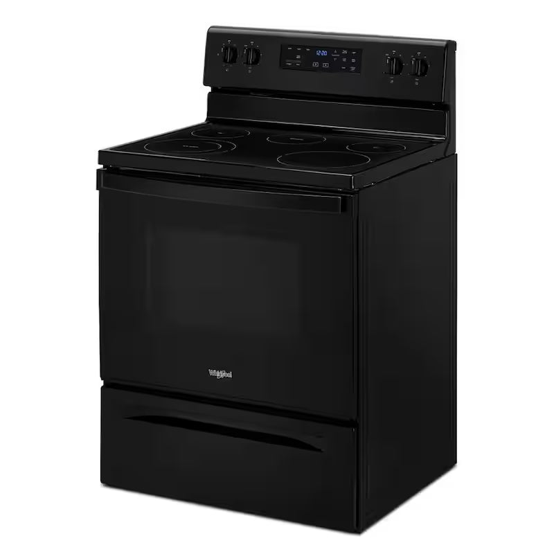 Black Electric Range with 4 Elements P43379