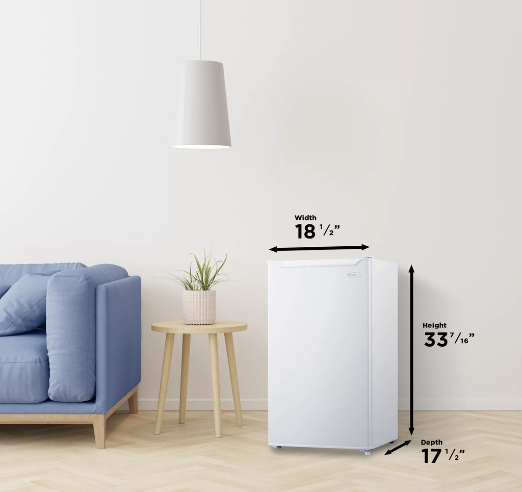 3.3 Cu. ft. Compact Fridge in White S74030