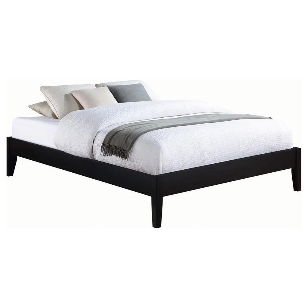 Contemporary Wood Platform Queen Bed Q624