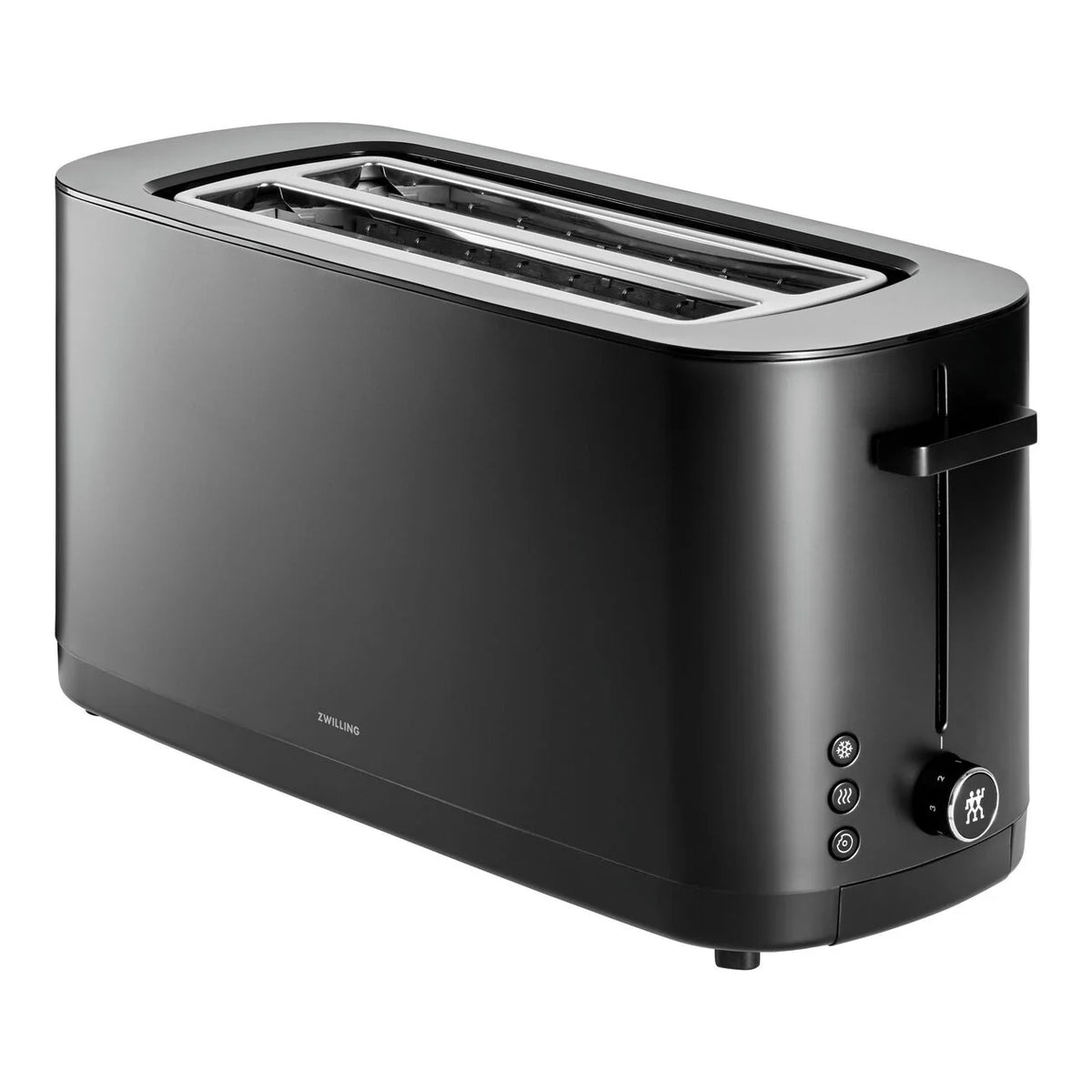 2 Long Slot Toaster in Black W4519