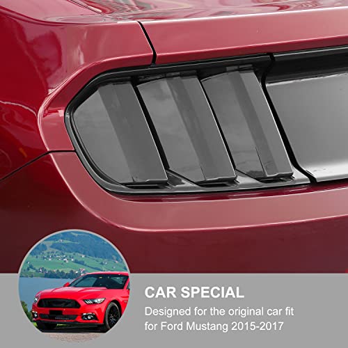 Compatible with Ford Mustang 2015-2017 Tail Light Cover Trim I49568