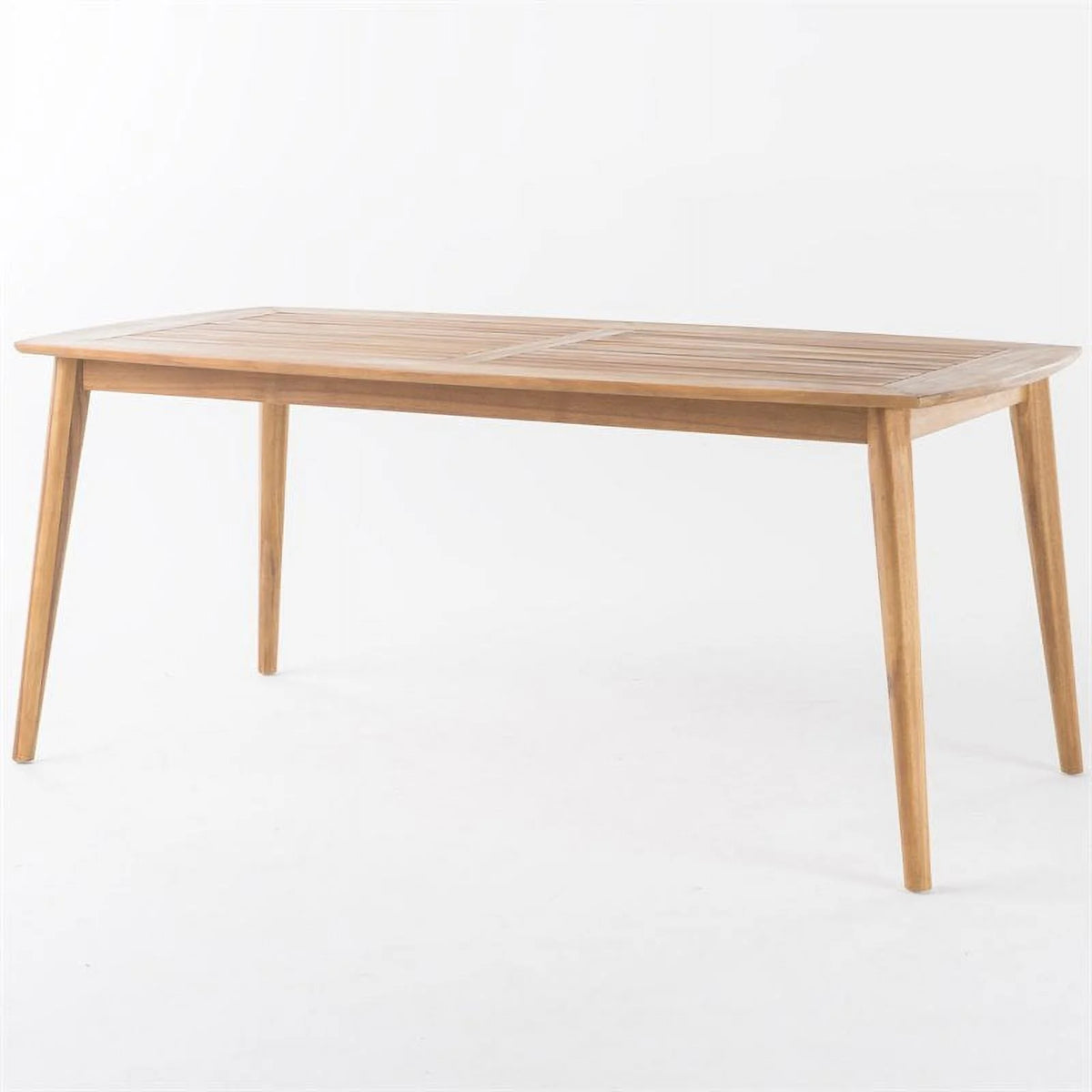 71" Wooden Patio Dining Table V808503