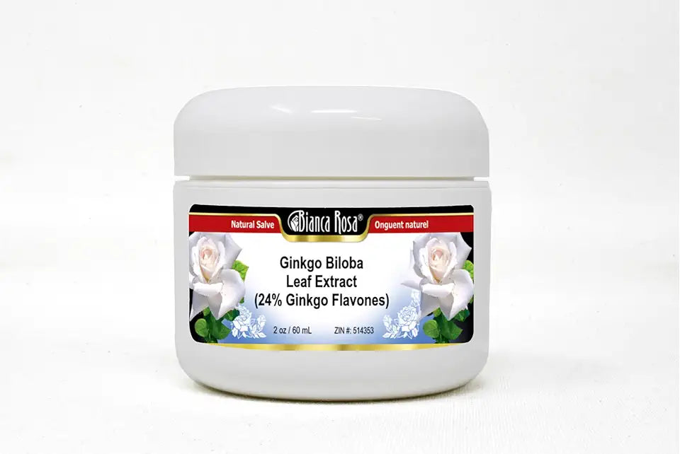 Ginkgo Biloba Leaf Extract Salve Ointment 2 oz J255